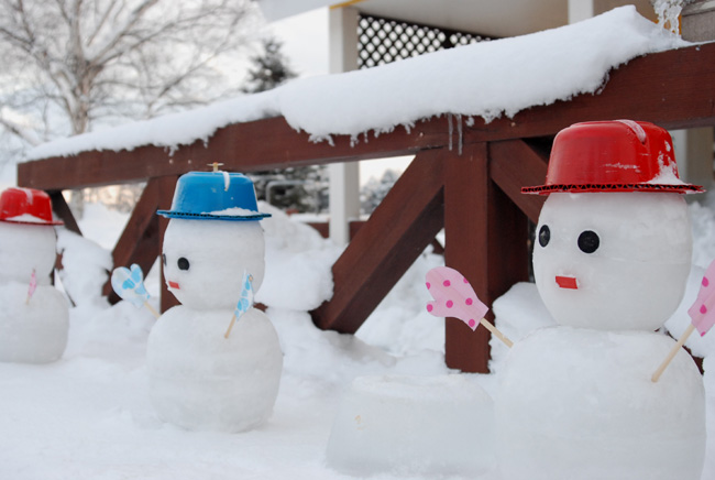 雪だるまさん